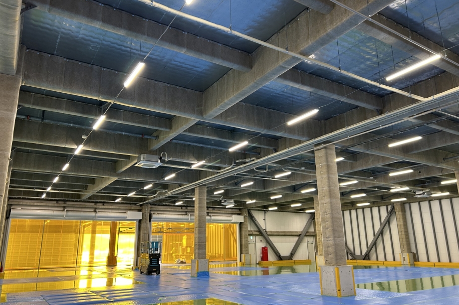 物流倉庫S様　エアコン空調新設